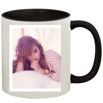 Barbara Palvin 11oz Colored Inner & Handle Mug