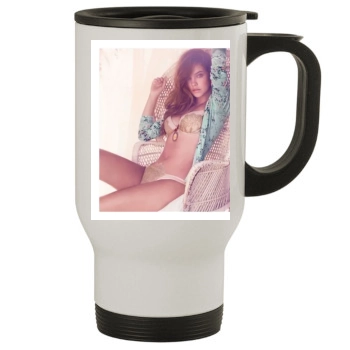 Barbara Palvin Stainless Steel Travel Mug