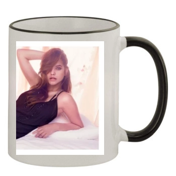 Barbara Palvin 11oz Colored Rim & Handle Mug