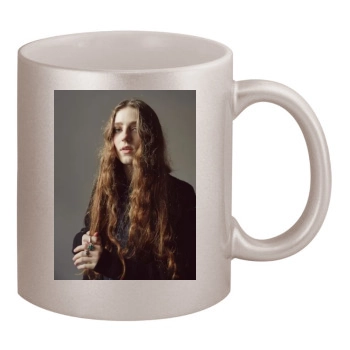 Birdy 11oz Metallic Silver Mug