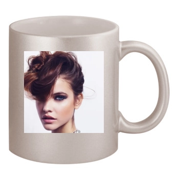 Barbara Palvin 11oz Metallic Silver Mug