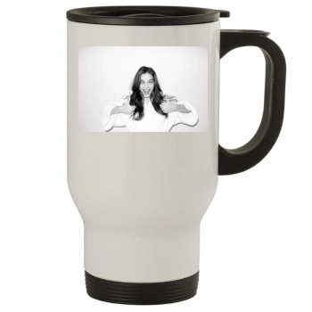 Barbara Palvin Stainless Steel Travel Mug