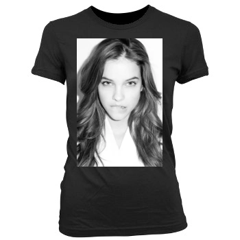 Barbara Palvin Women's Junior Cut Crewneck T-Shirt