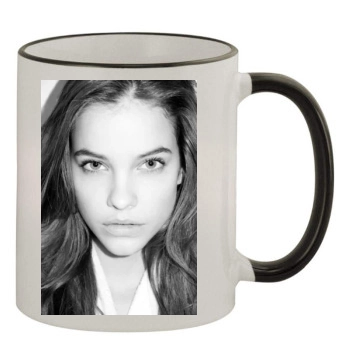 Barbara Palvin 11oz Colored Rim & Handle Mug