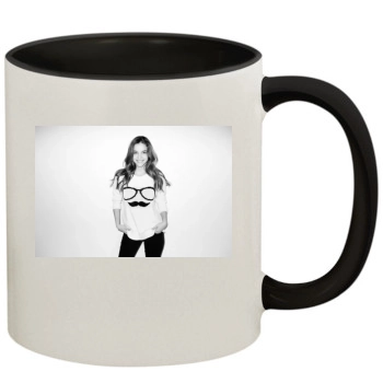 Barbara Palvin 11oz Colored Inner & Handle Mug