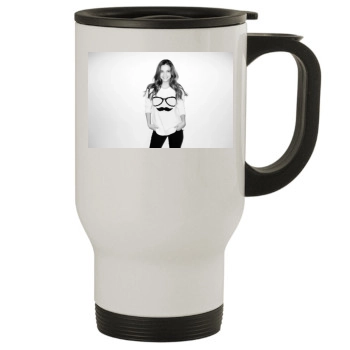 Barbara Palvin Stainless Steel Travel Mug