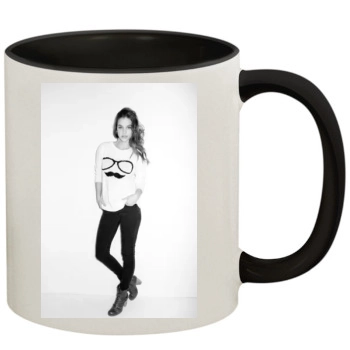 Barbara Palvin 11oz Colored Inner & Handle Mug