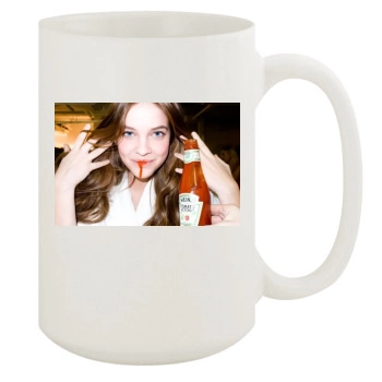 Barbara Palvin 15oz White Mug