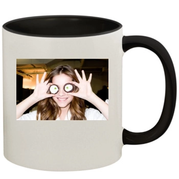 Barbara Palvin 11oz Colored Inner & Handle Mug