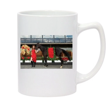 Barbara Palvin 14oz White Statesman Mug