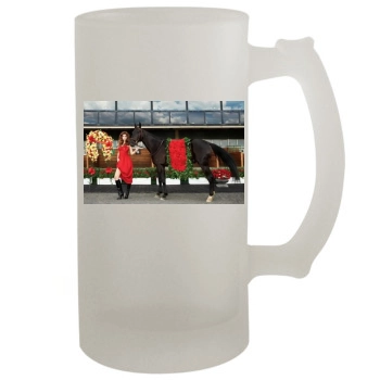 Barbara Palvin 16oz Frosted Beer Stein