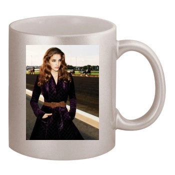 Barbara Palvin 11oz Metallic Silver Mug