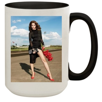 Barbara Palvin 15oz Colored Inner & Handle Mug