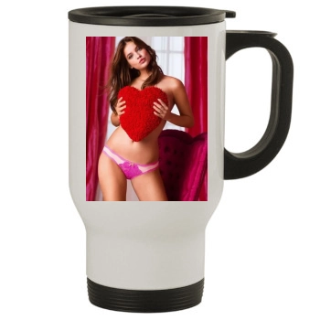 Barbara Palvin Stainless Steel Travel Mug