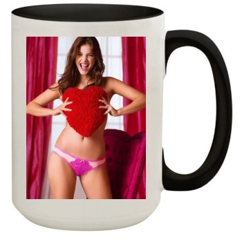 Barbara Palvin 15oz Colored Inner & Handle Mug