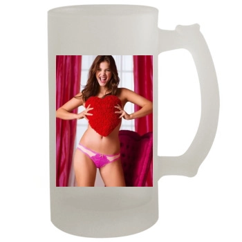 Barbara Palvin 16oz Frosted Beer Stein