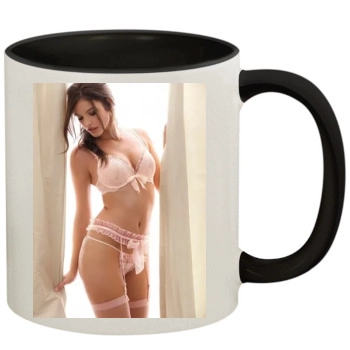 Barbara Palvin 11oz Colored Inner & Handle Mug