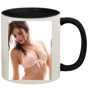 Barbara Palvin 11oz Colored Inner & Handle Mug