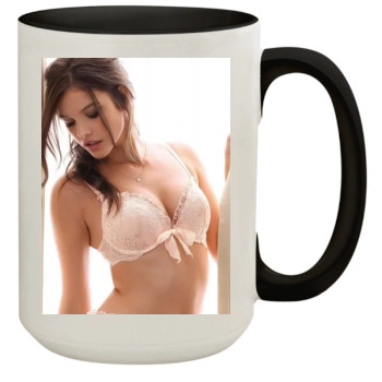 Barbara Palvin 15oz Colored Inner & Handle Mug