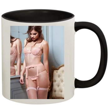 Barbara Palvin 11oz Colored Inner & Handle Mug