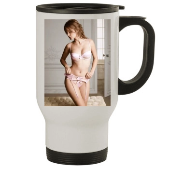 Barbara Palvin Stainless Steel Travel Mug