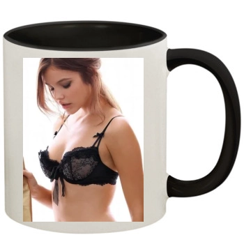 Barbara Palvin 11oz Colored Inner & Handle Mug