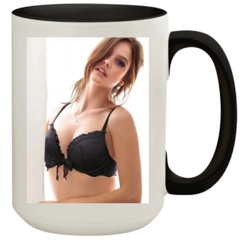 Barbara Palvin 15oz Colored Inner & Handle Mug