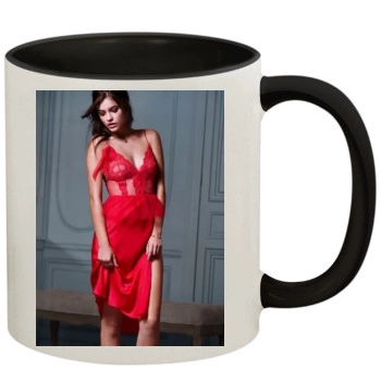 Barbara Palvin 11oz Colored Inner & Handle Mug