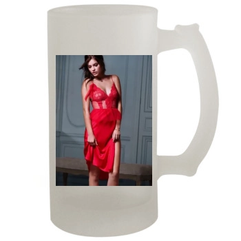 Barbara Palvin 16oz Frosted Beer Stein