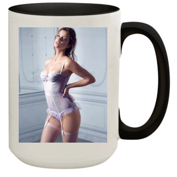 Barbara Palvin 15oz Colored Inner & Handle Mug