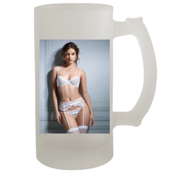 Barbara Palvin 16oz Frosted Beer Stein