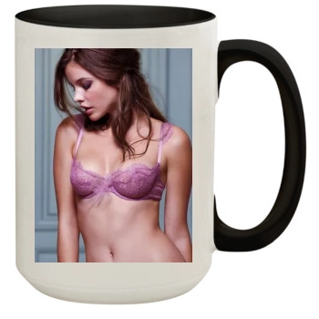 Barbara Palvin 15oz Colored Inner & Handle Mug