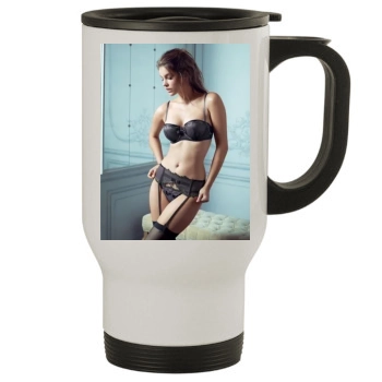 Barbara Palvin Stainless Steel Travel Mug