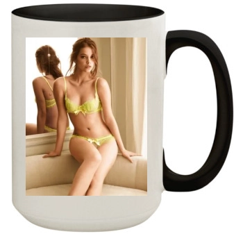 Barbara Palvin 15oz Colored Inner & Handle Mug