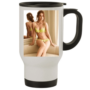 Barbara Palvin Stainless Steel Travel Mug