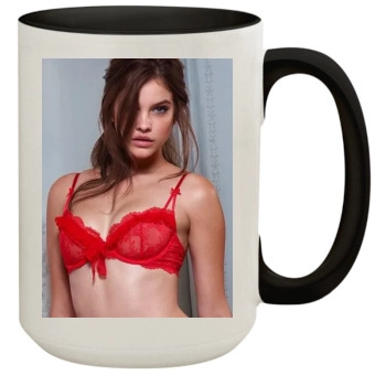 Barbara Palvin 15oz Colored Inner & Handle Mug