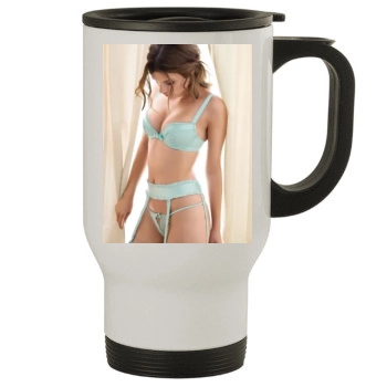 Barbara Palvin Stainless Steel Travel Mug