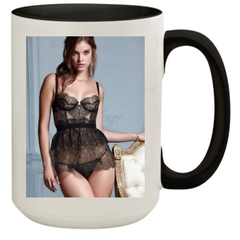 Barbara Palvin 15oz Colored Inner & Handle Mug