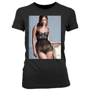 Barbara Palvin Women's Junior Cut Crewneck T-Shirt