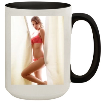 Barbara Palvin 15oz Colored Inner & Handle Mug