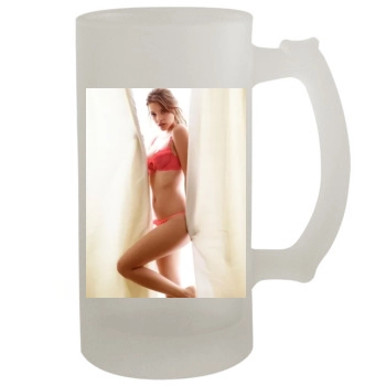 Barbara Palvin 16oz Frosted Beer Stein