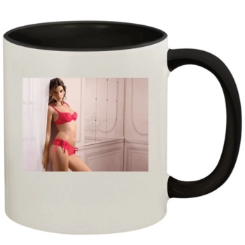 Barbara Palvin 11oz Colored Inner & Handle Mug