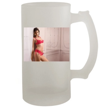 Barbara Palvin 16oz Frosted Beer Stein