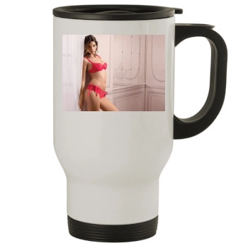 Barbara Palvin Stainless Steel Travel Mug