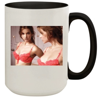 Barbara Palvin 15oz Colored Inner & Handle Mug