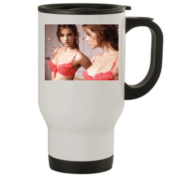 Barbara Palvin Stainless Steel Travel Mug