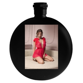 Barbara Palvin Round Flask