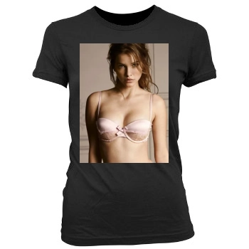 Barbara Palvin Women's Junior Cut Crewneck T-Shirt