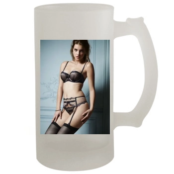 Barbara Palvin 16oz Frosted Beer Stein