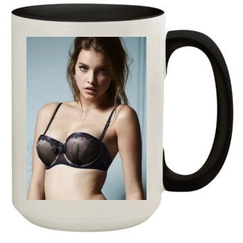 Barbara Palvin 15oz Colored Inner & Handle Mug